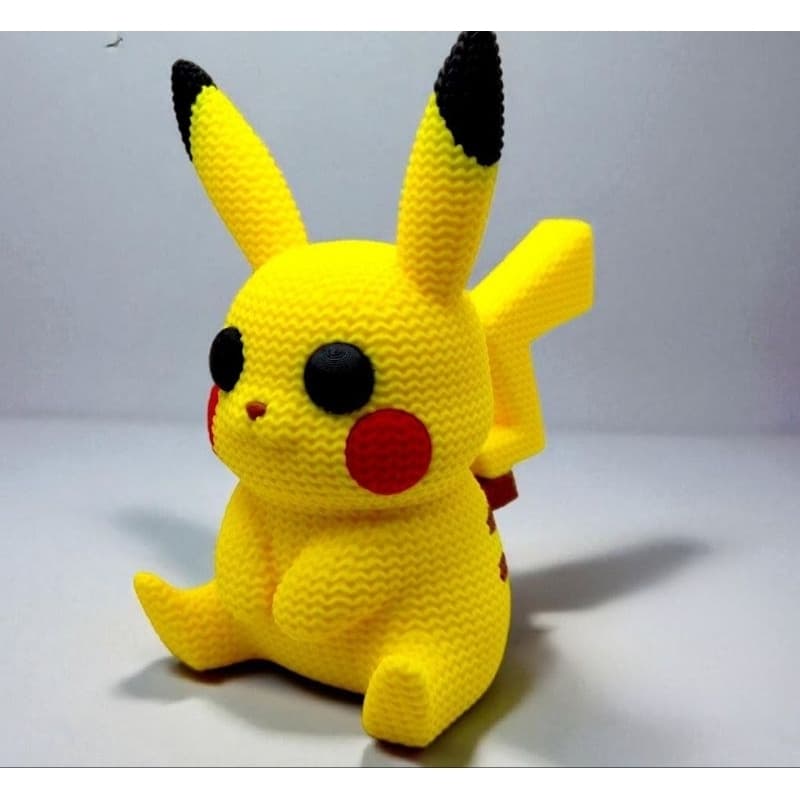 Decoração Brinquedo Enfeite Pikachu Pokémon Tricô