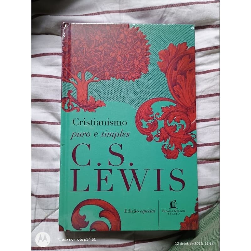 c s lewis cristianismo puro e simples livro novo capa dura