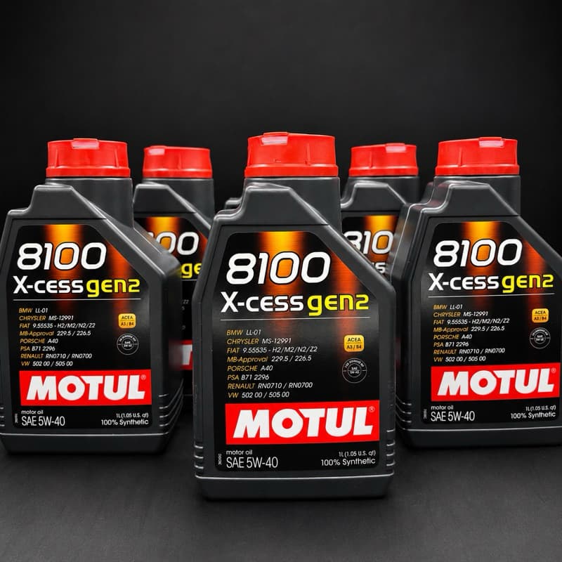 Óleo Motor Motul 8100 X-cess Gen2 5W40 5 Litros 100% Sintético API SP Original
