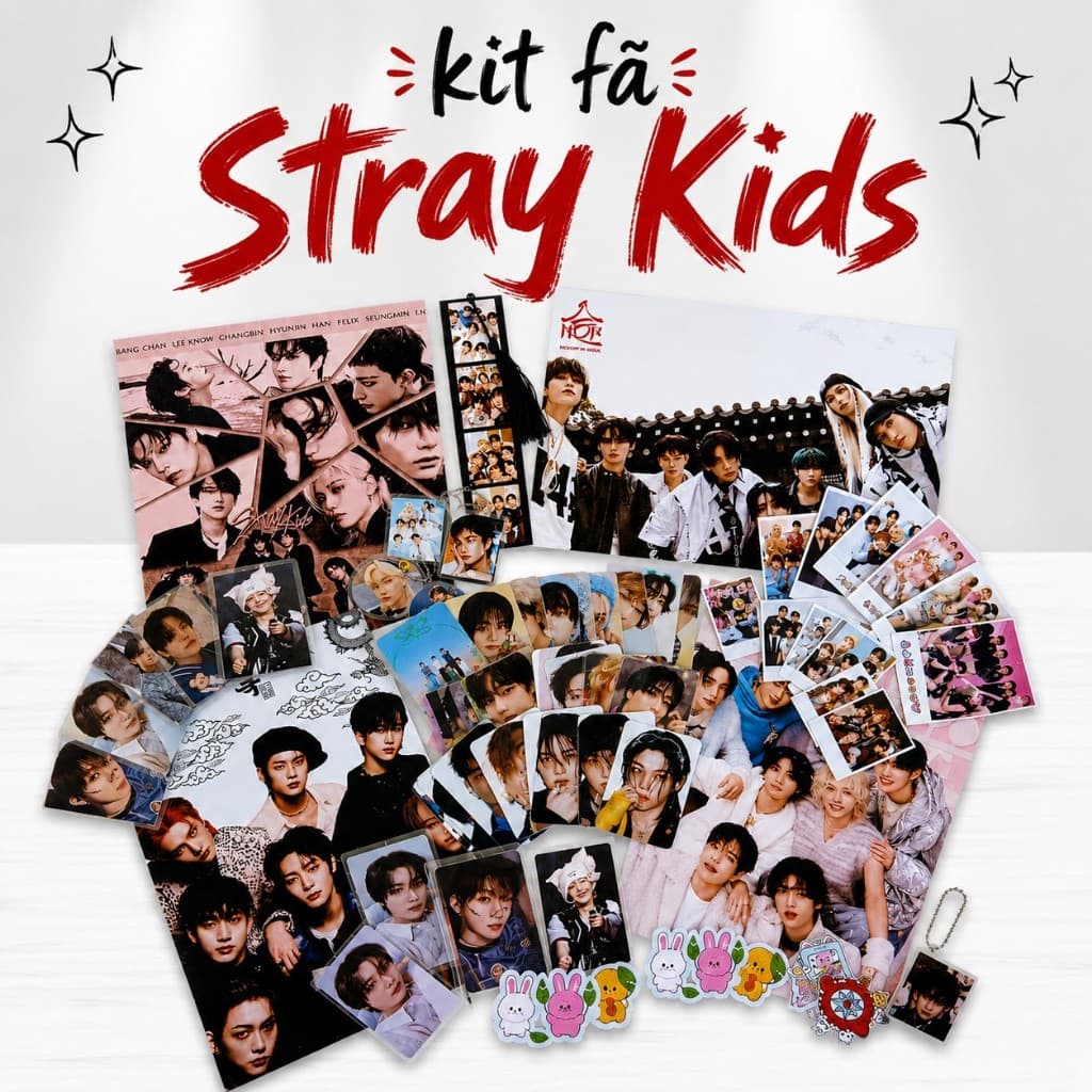 Kit fã Stray kids personalizado