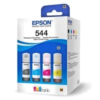 BOX 4 Refil Tinta Para T544 L3110 L3250 L3150 B Y C M