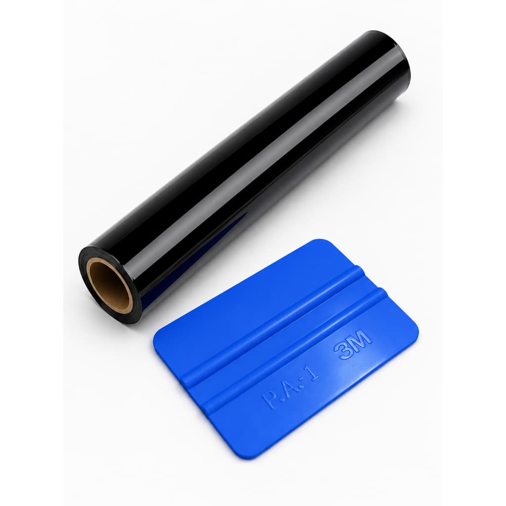Kit Película Insulfilm Fumê G5 G20 G35 1,00 x 9m + Brinde Espátula Sem Feltro Rígida de Silicone