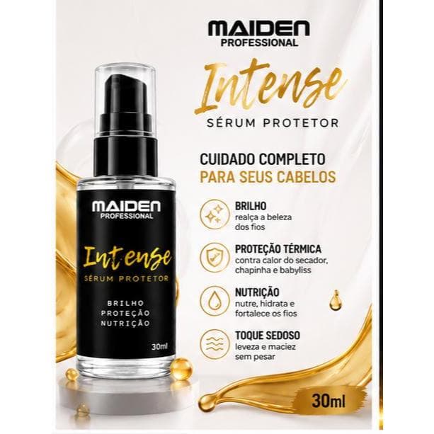 INTENSE SÉRUM CAPILAR PROTETOR RESTAURADOR MAIDEN PROFESSIONAL