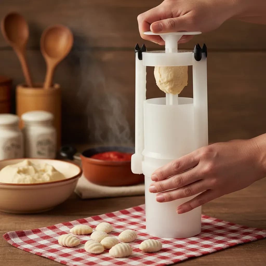 Nhoqueira Manual Profissional Fazer Nhoque Caseiro Massa de Batata Fácil Cozinha