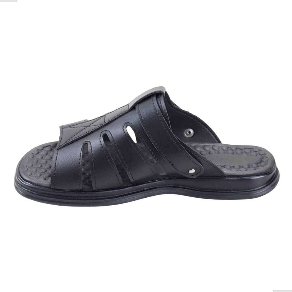 Sandália Franciscana Masculina Confortável Antiderrapante com Fivela Ajustável
