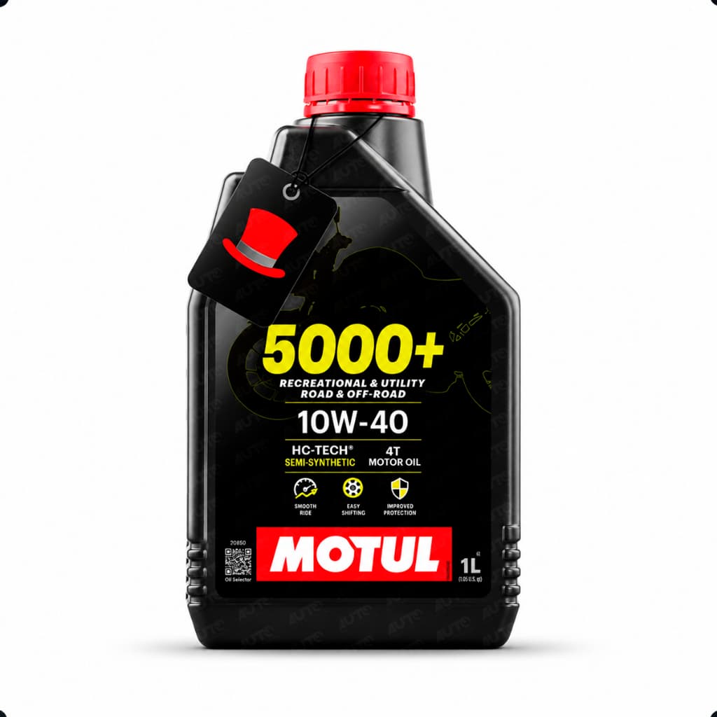Óleo Motul 5000 10W40 4T Semissintético 1L Motor Moto