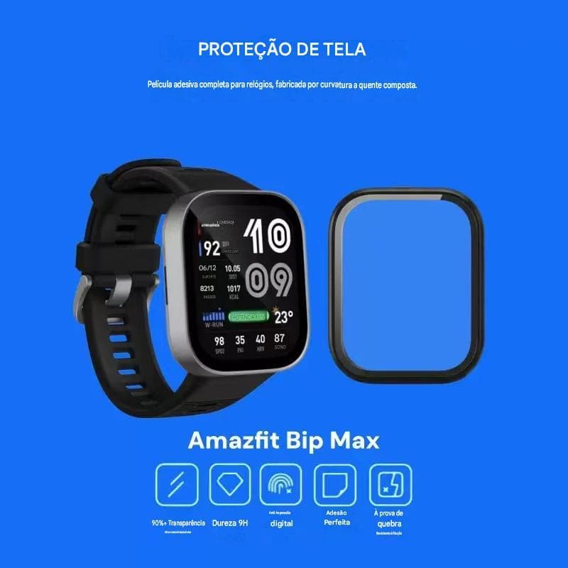 Película de proteção para o relógio Amazfit Bip Max