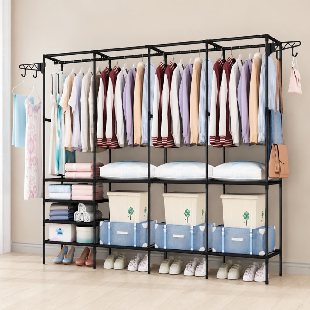Guarda Roupa Portátil Arara Multifuncional Desmontável