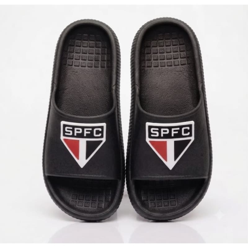 Chinelo Slide - Time de Futebol - Leve Confortável Lançamento - Adulto e Infantil