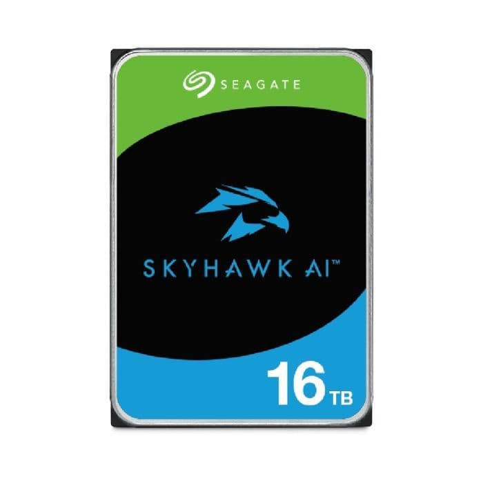 HD Desktop Seagate Skyhawk AI Surveillance 16TB SATA 7200RPM 512MB 3,5" - ST16000VE004