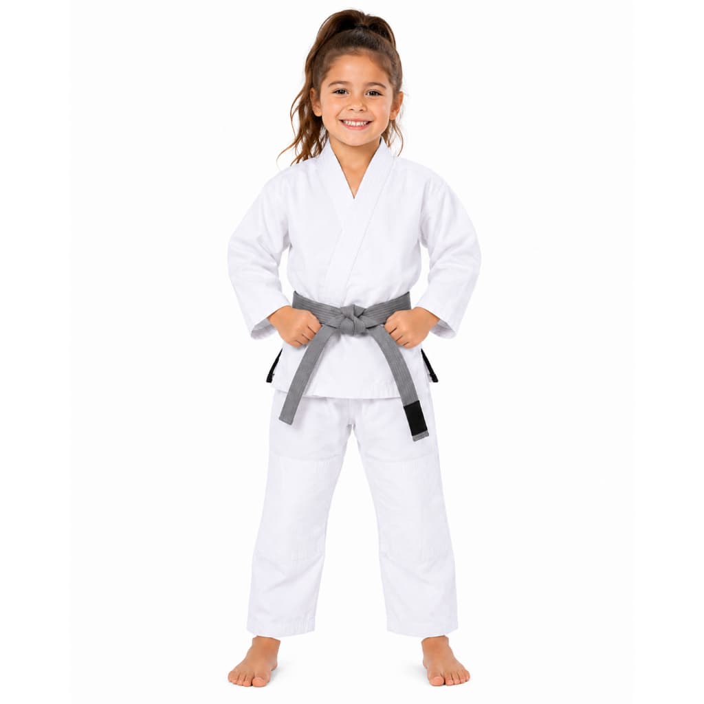 Faixa Cinza para Jiu-Jitsu Infantil | Alta Resistência