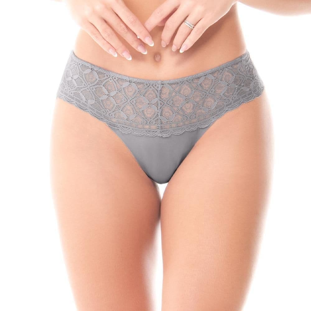 Calcinha Fio Dental Renda Dupla Zee Rucci