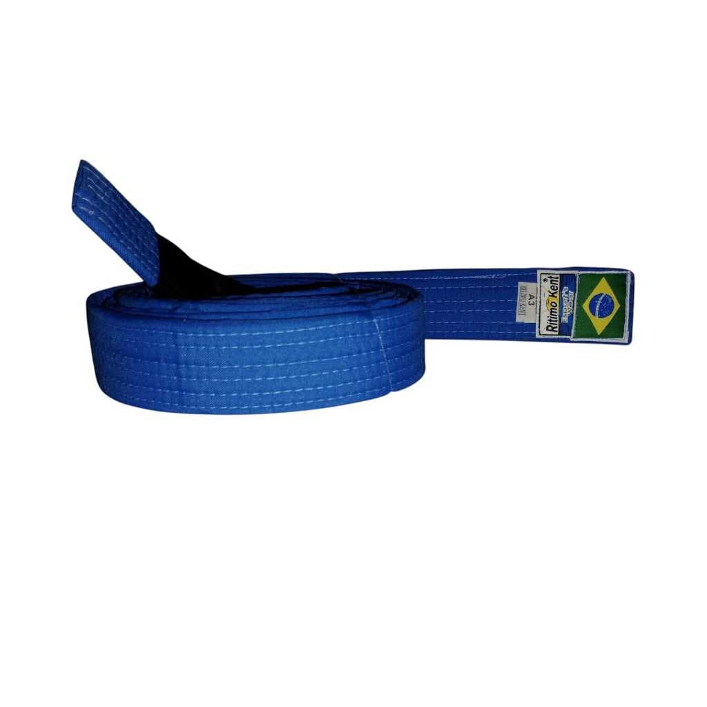 FAIXA JIU JITSU AZUL TAMANHO A3 ADULTO PRODUTO NOVO EMBALADO