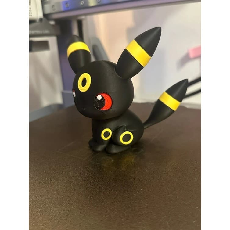 Boneco Umbreon Chibi Pokemon Colecionável