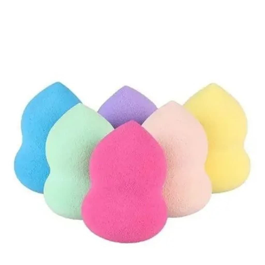 pacote 12unis Esponja Para Maquiagem/Esponja de Rosto Facial Maquiagem Base e Corretivo com caixa