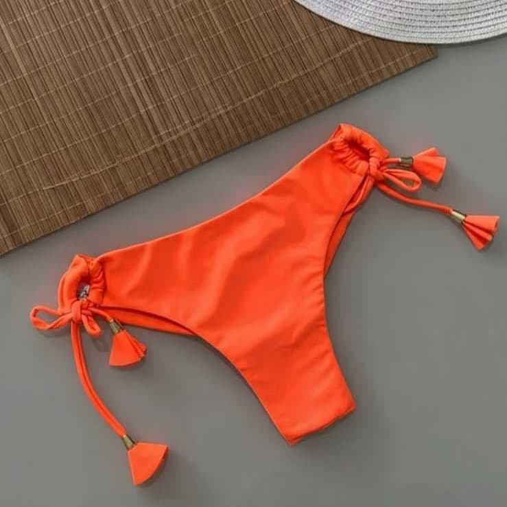 Calcinha de Amarrar Fio Duplo Proteção UV | Do P ao GG | Conforto, Estilo NAYKLÊ