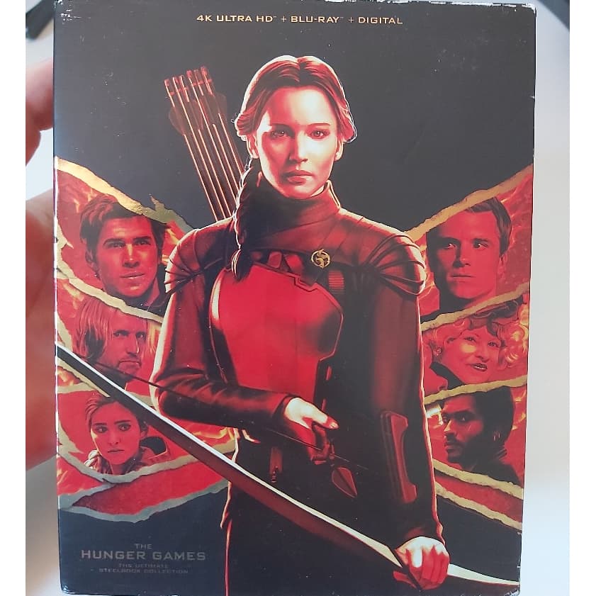 Blu Ray 4k Jogos Vorazes Steelbook Coleção Ultra Hd