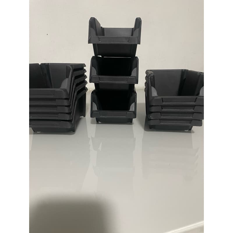 Kit 12 Caixa    Organizador Plástico Para  parafuso produto de mostruário