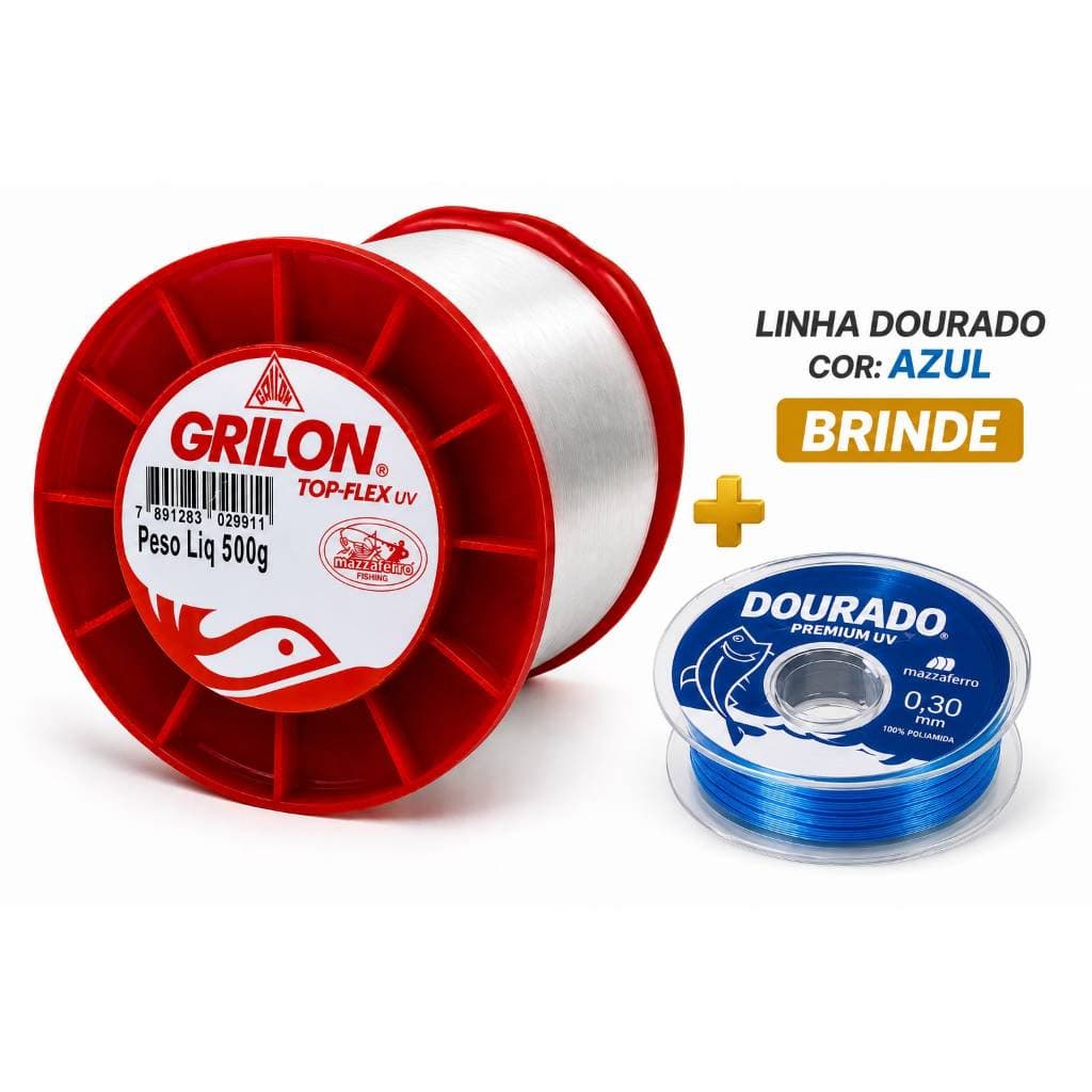 Linha de Pesca Grilon Original 500 Gramas Várias medidas