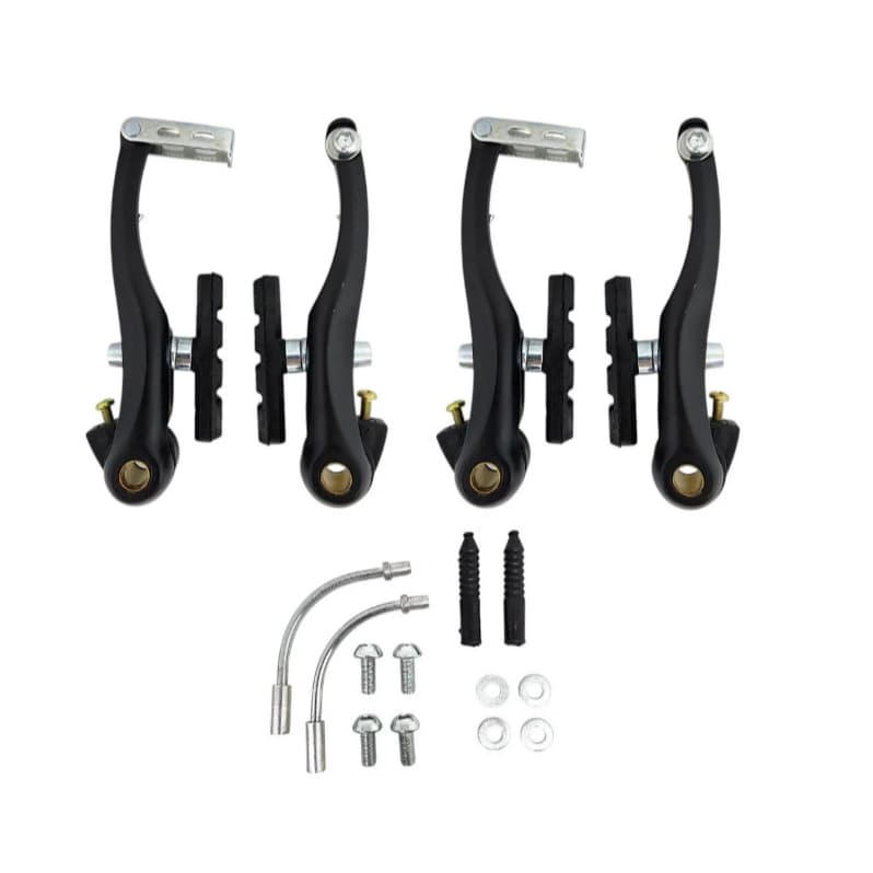 Kit Freio V-brake Completo em Aluminio Dianteiuro e Traseiro Bike MTB