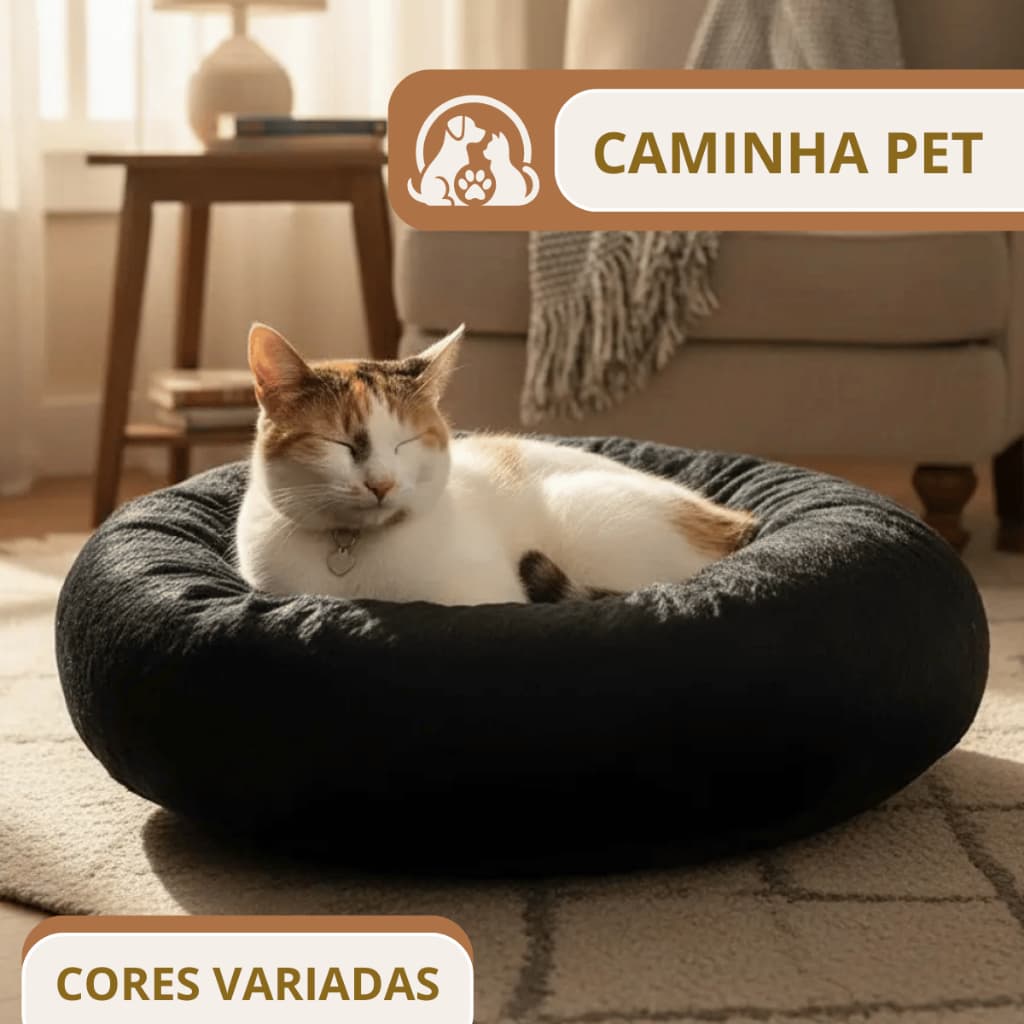 Caminha Pet para Cachorro e Gato Não Deforma Tecido Velboa Macio e Confortável