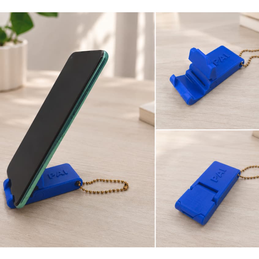 Dia dos Pais - Mini Suporte de Celular Chaveiro Dobrável e Portátil para Mesa
