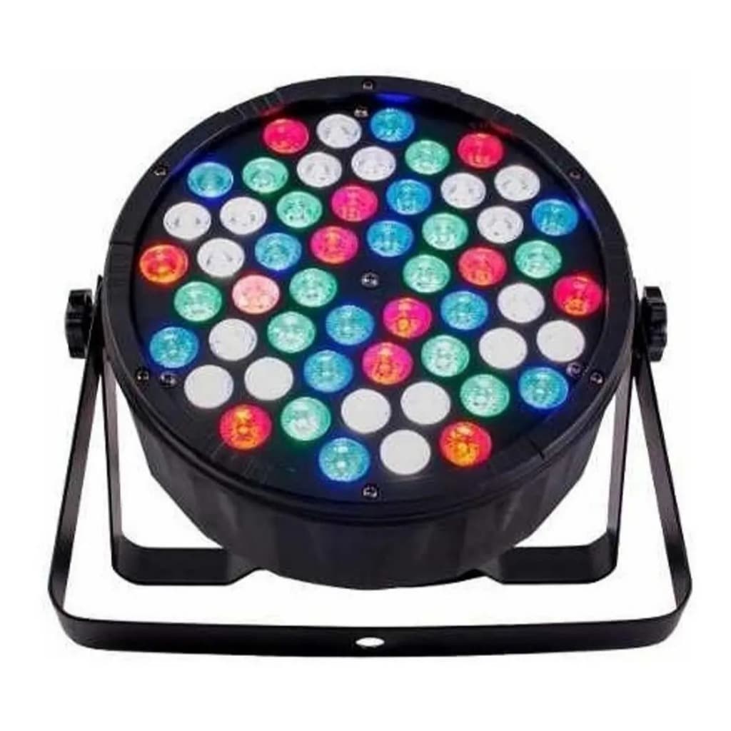 Refletor Canhão Festa Palcos 64 Rgbw Strobo 54 Leds 110/220 LK-154B Luatek
