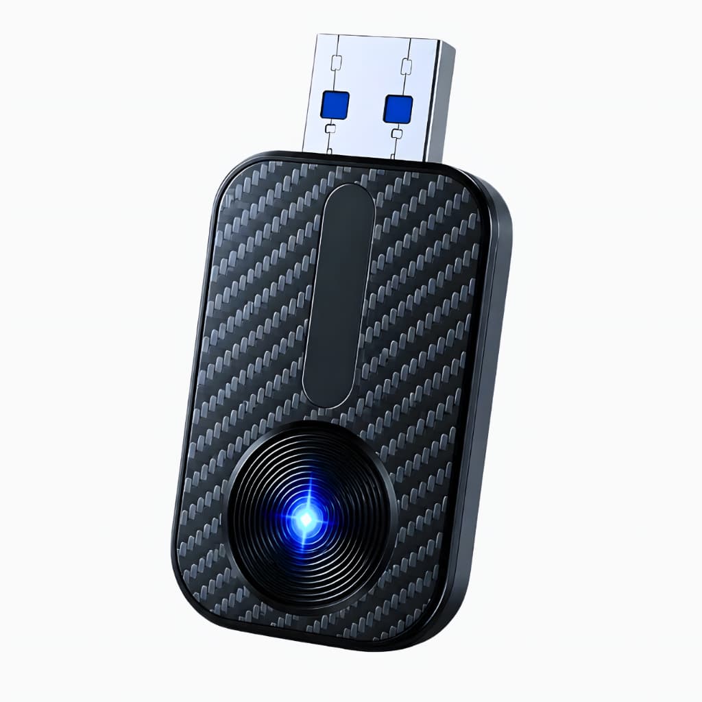 Adaptador CarPlay Sem Fio USB Wireless Para iPhone Android Auto