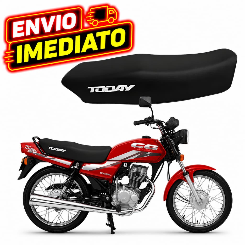 Capa Banco Moto Honda Today 125 1989 A 1994 Modelo Original