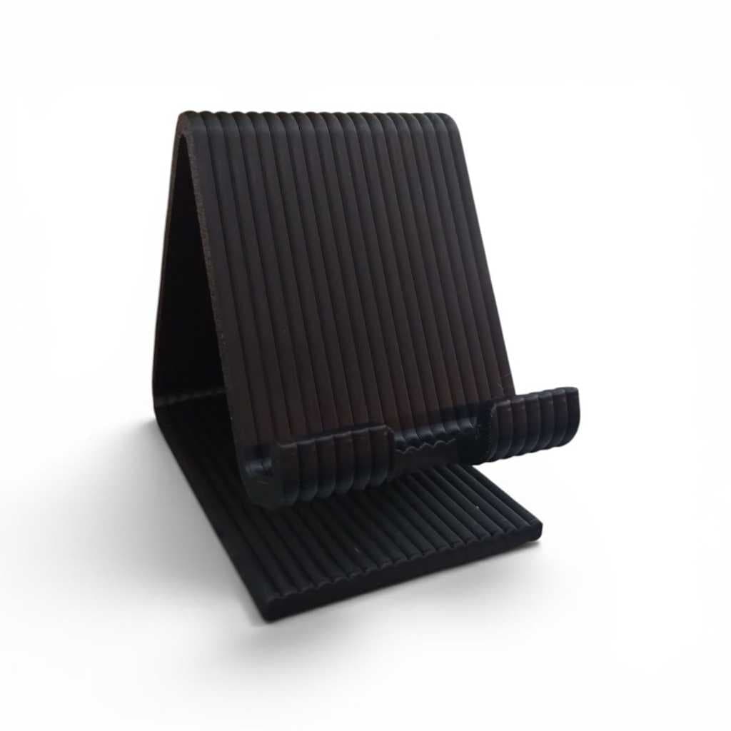Suporte de Celular para Mesa com Entrada para cabo - Base Estável e Resistente