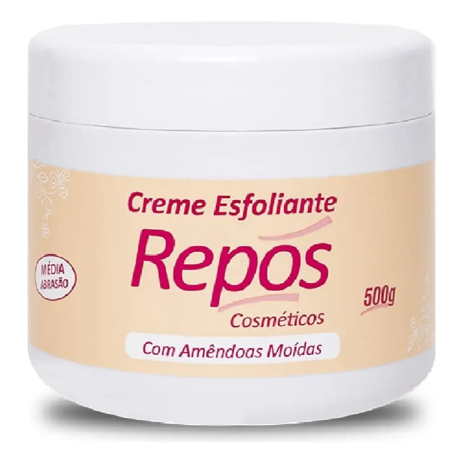 Esfoliante Repos Amêndoa Moída Média Abrasão 500gr Repos