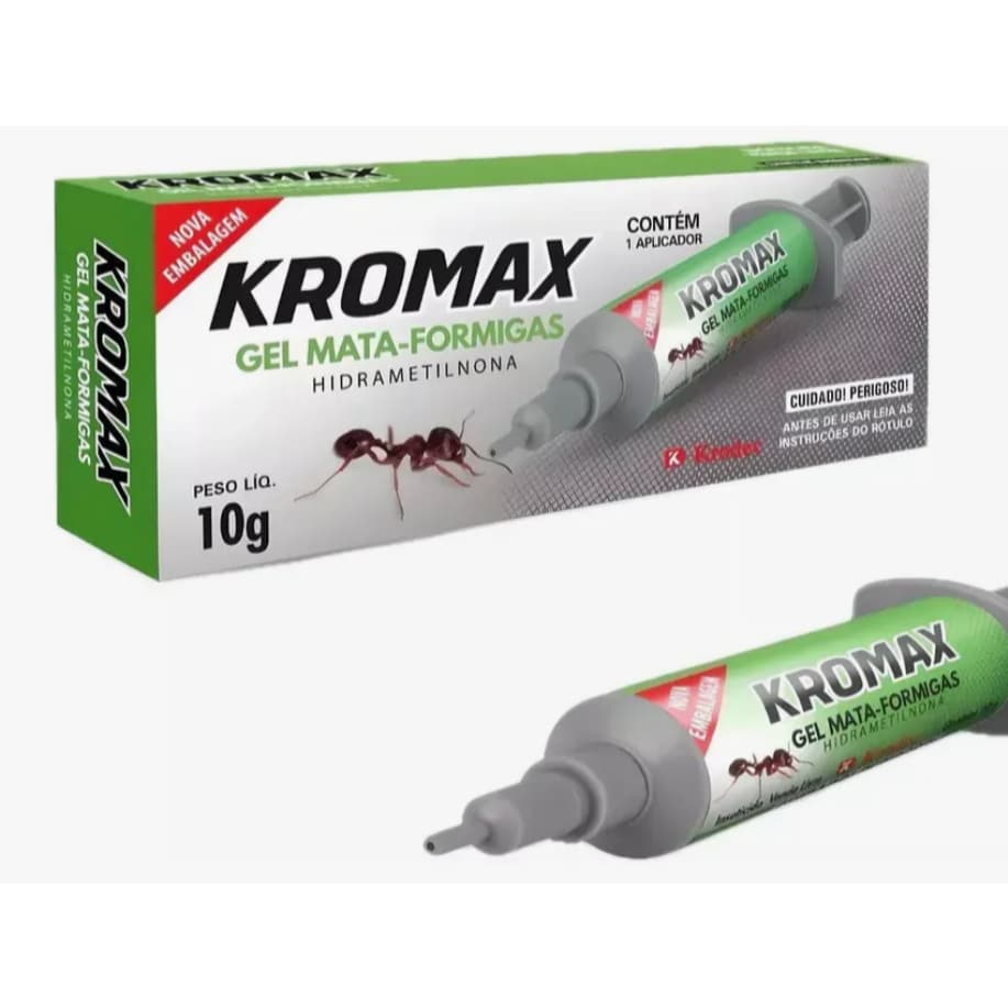 GEL MATA FORMIGAS - 1 APLICADOR COM 10G TERMIFIN  DEXTER LATINA/KROMAX
