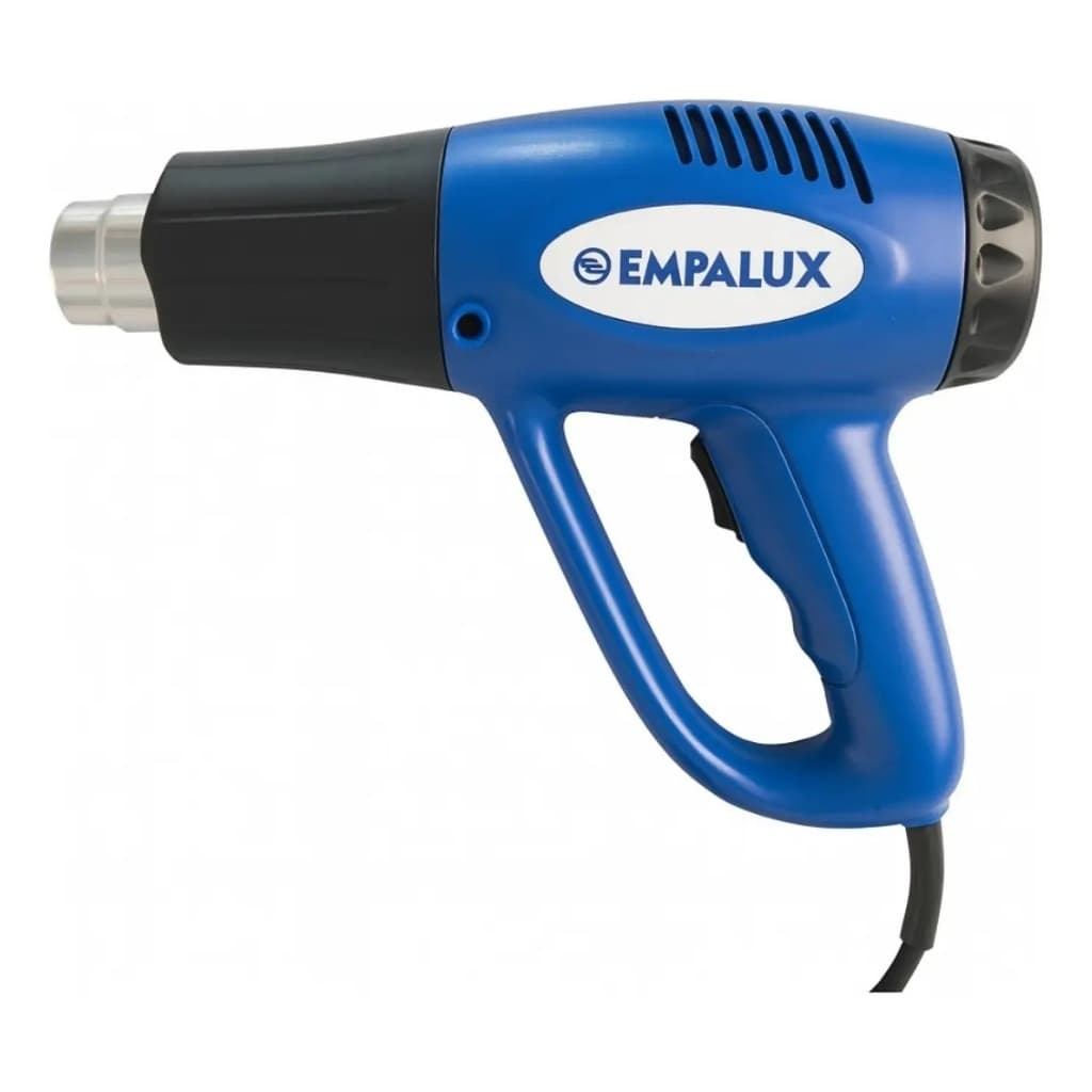 Soprador Térmico Empalux 1500W 300°C/550°C 2 Temperaturas Bocal 35mm Para Envelopamento e Serigrafia