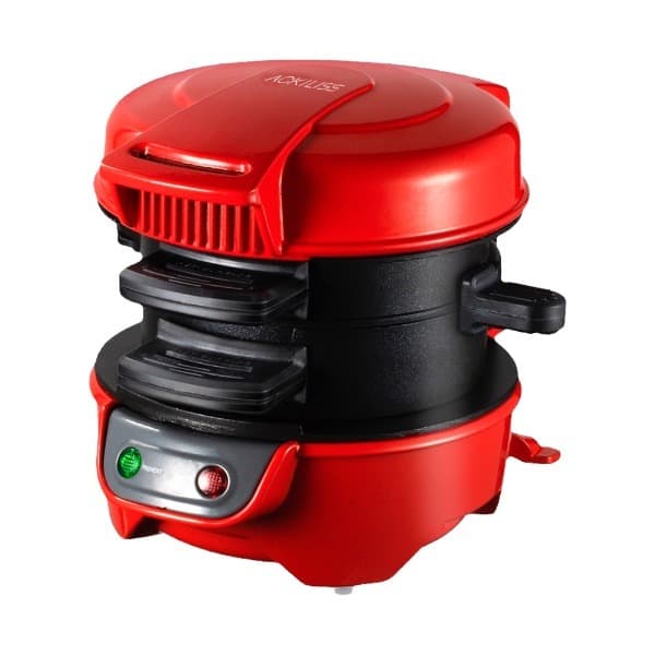 Máquina Para Hambúrguer Ackiliss ACL666 600W 220V Vermelha