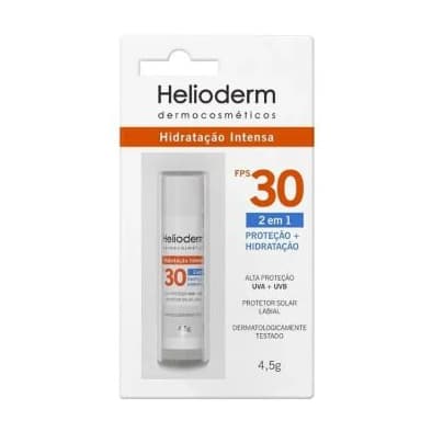 Protetor Solar Labial Helioderm Suncare FPS 30 Alta Proteção