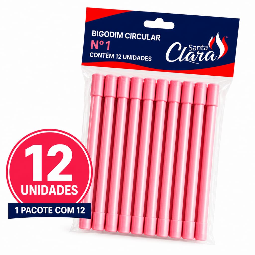 Kit 12 Bigodim Bigodinho Circular Santa Clara Nº1 Nº2 Nº3 – Santa Clara