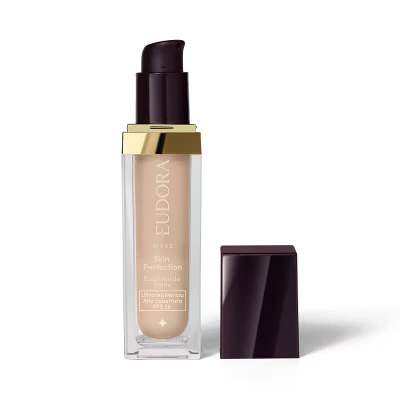 Base Líquida Matte Eudora Make Skin Perfection