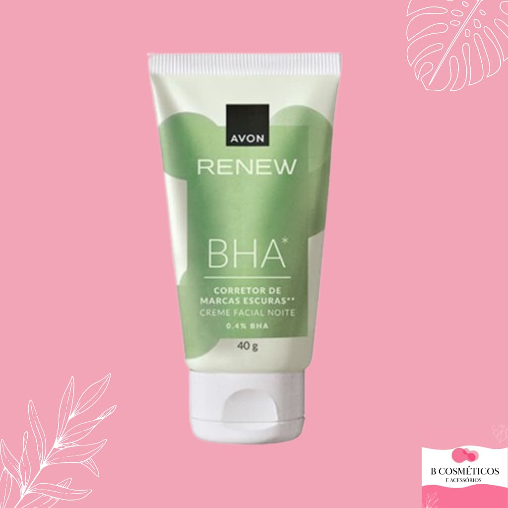 Creme Facial Noite Corretor De Marcas Escuras Avon Renew 40 g