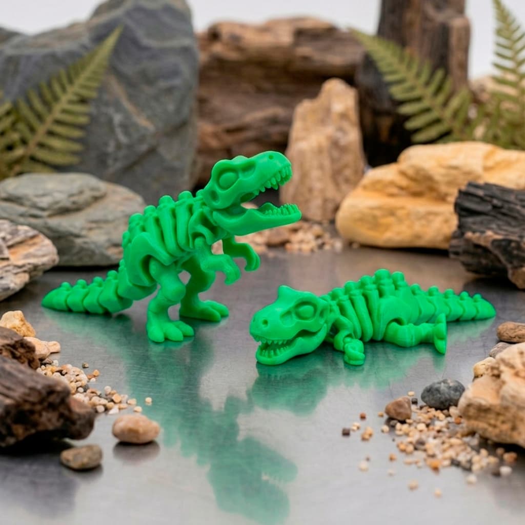 T-Rex Esqueleto Articulado Brinquedo Dinossauro Flexível Anti-stress Terapêutico Hiperfoco Presente Criativo