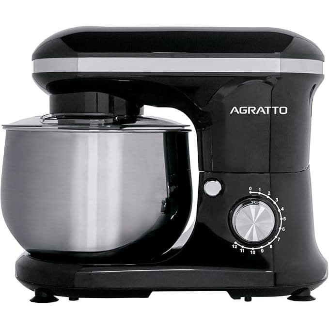 Batedeira Agratto Supremma Planetária 5L 700W Preta 220V\10 velocidade
