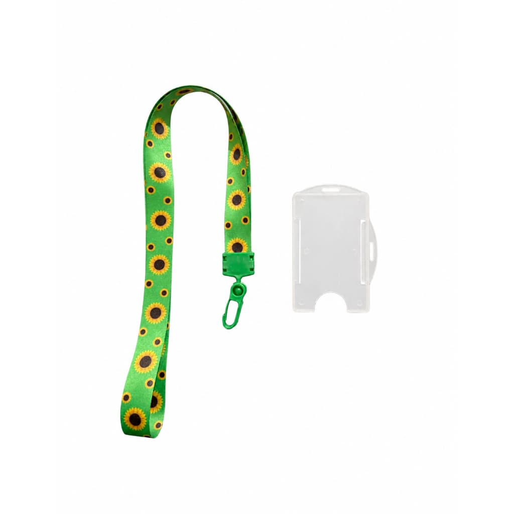 Kit Cordão Autista Autismo Pescoço Fecho Engate Rápido + Porta Crachá