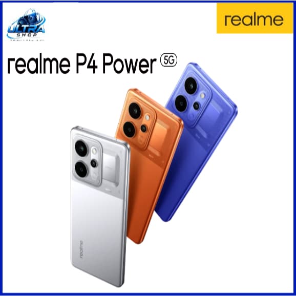 Smartphone Realme P4 Power 5G 256GB / 512GB  8GB RAM / 12GB RAM, Bateria 10001mah, Tela 4D Curve+, 144 Hz AMOLED