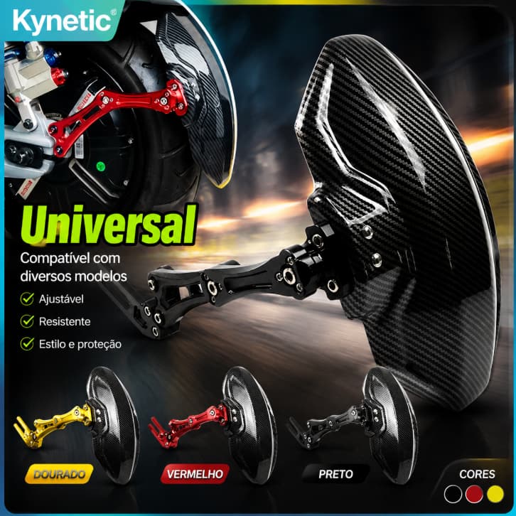 Universal Fender Para-Lamas Traseiro De Motocicleta , Proteção Contra Respingos，Ajustável