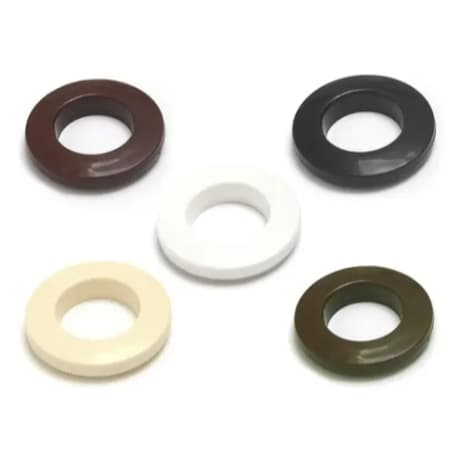 Kit Ilhós para Cortina de 8 metros de Largura (48 pares) Macho e Fêmea de Varão 28mm Várias Cores
