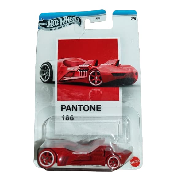 Hot Wheels Pantone 186 Twin Mill Ill Silver Series Vermelho 3/6