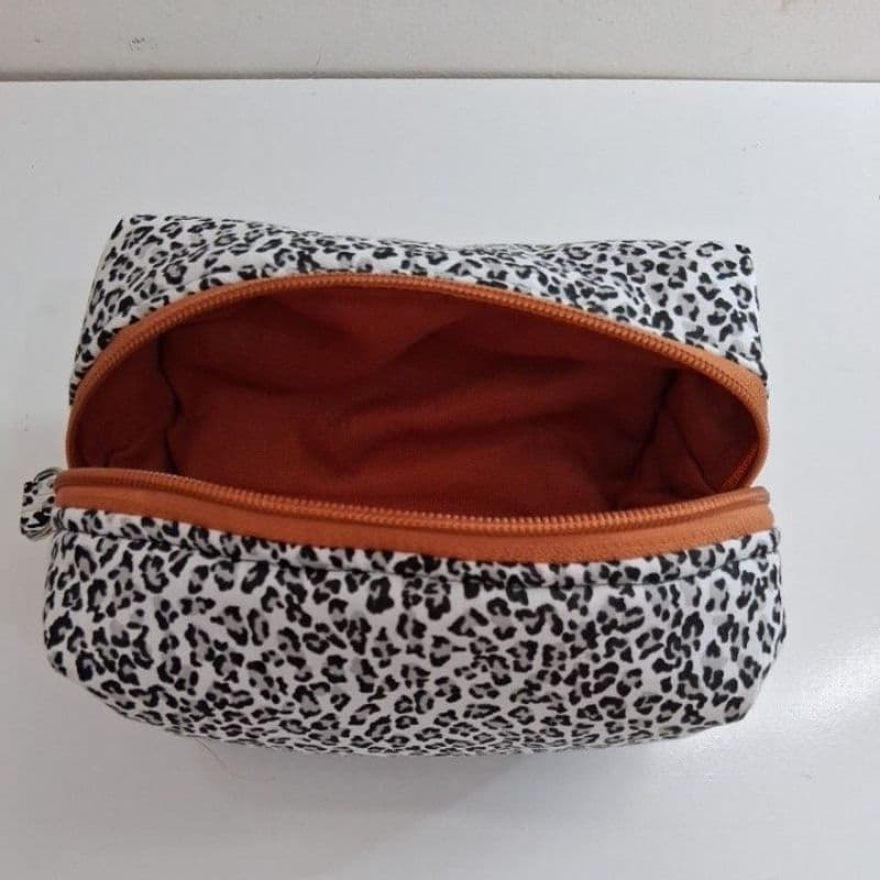 Necessarie Box Feminino Organizador de Bolsa, Necessaire de Estudante Necesserie Artesanal