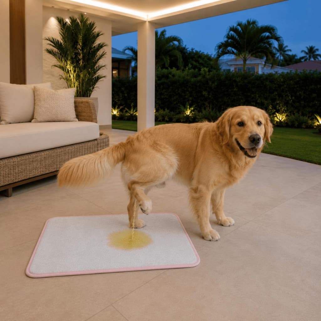 Tapete Higiênico Lavável Cachorro Kit 3 Pçs Reutilizável Antivazamento Pet Xixi Cães