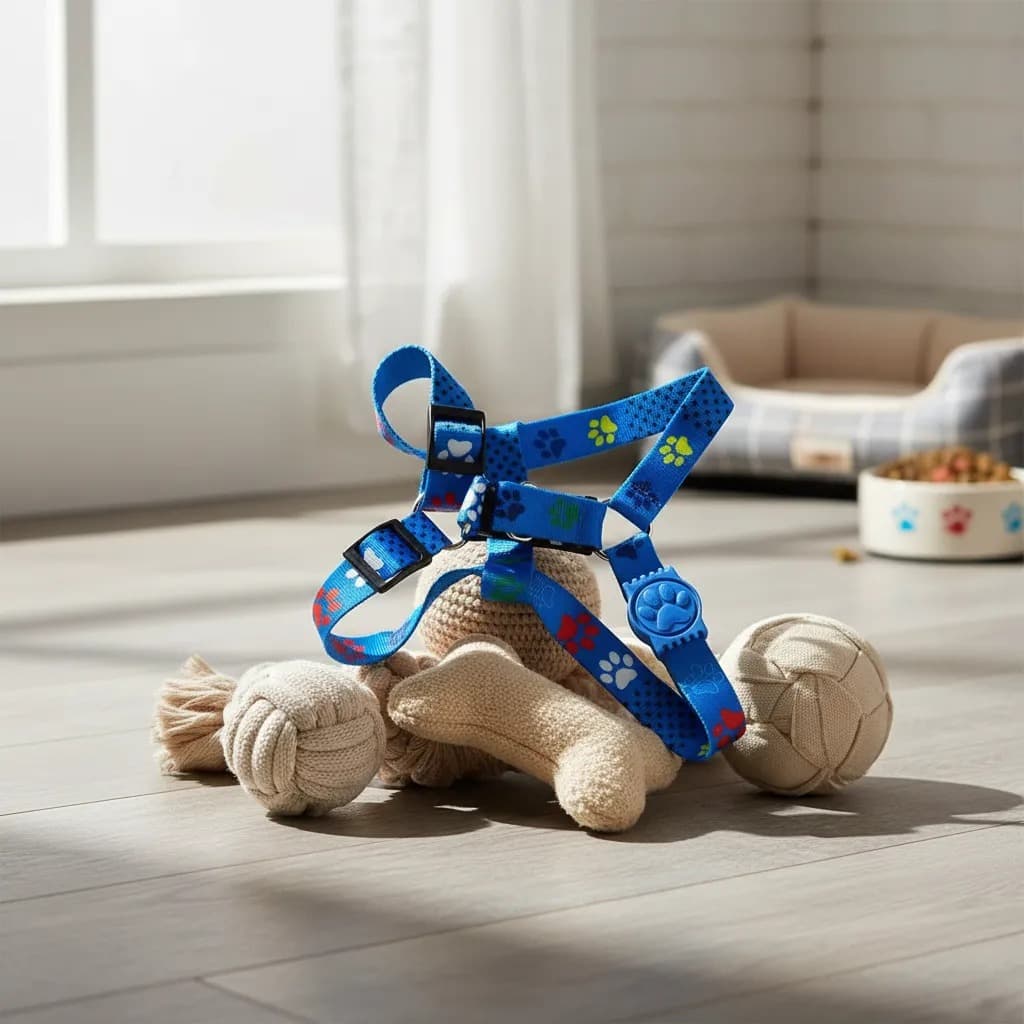 Peitoral para Cachorro Ajustável | Coleira Pet Resistente para Passeio Seguro