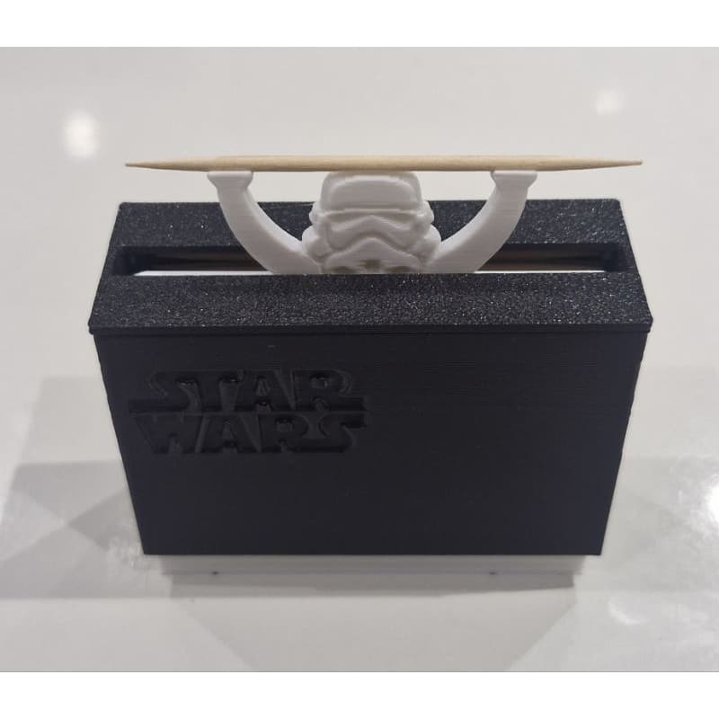 Porta palitos Stormtroopers Star Wars filme temático divertido