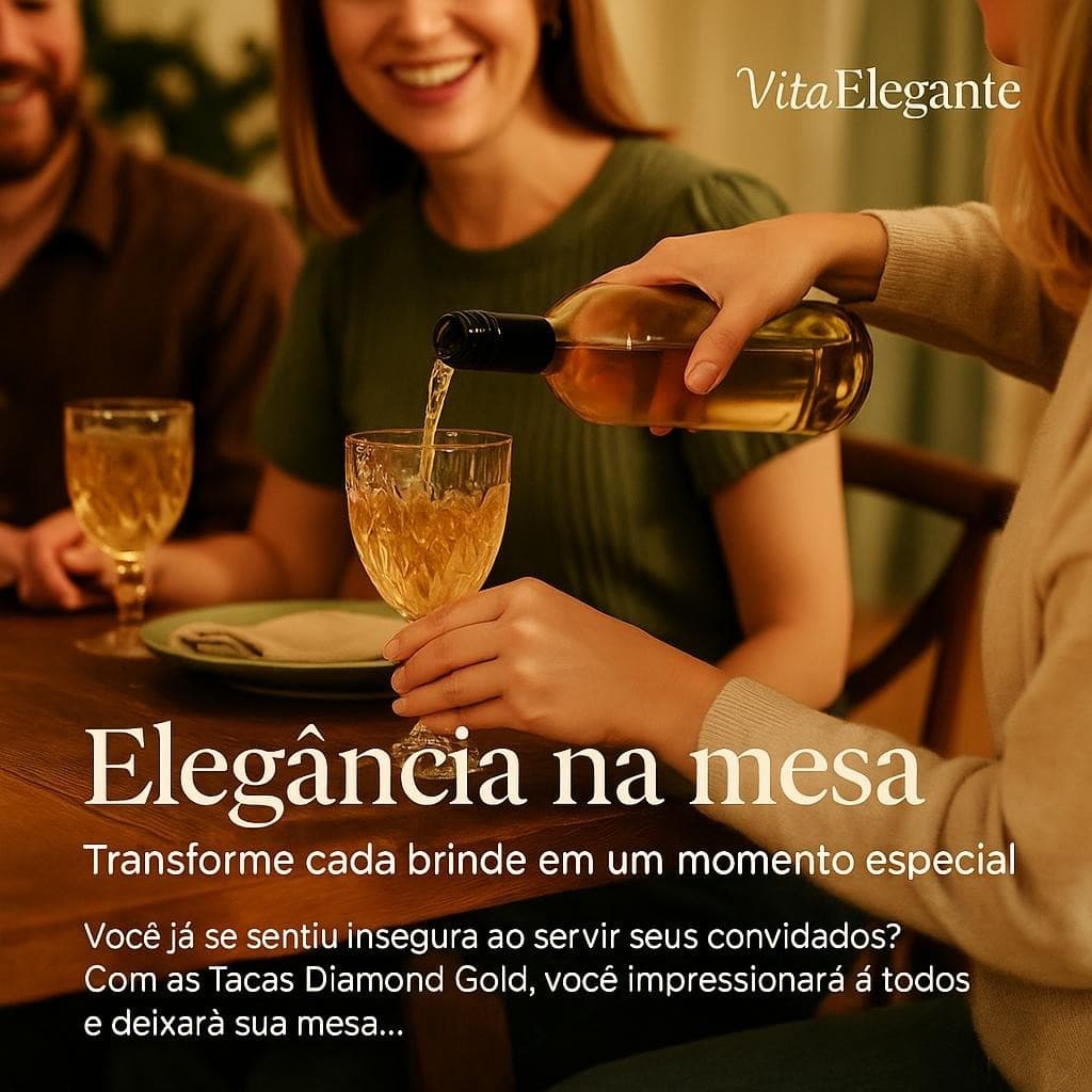 VitaElegante — A sofisticação que transforma sua mesa
